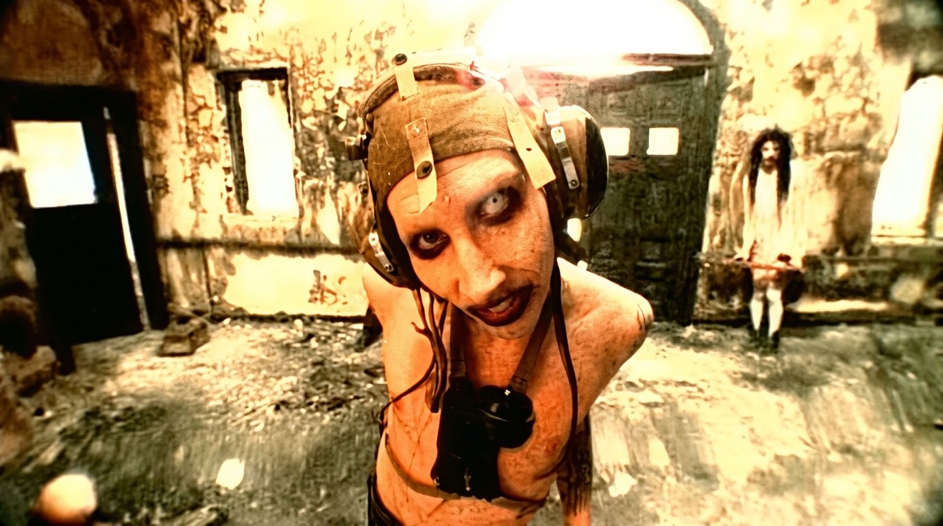 Marilyn Manson Sweet Dreams music video screenshot
