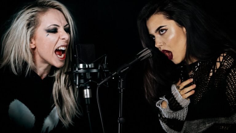 Violet Orlandi and Ai Mori performing Disturbed’s “Down With The Sickness” in a duet cover video